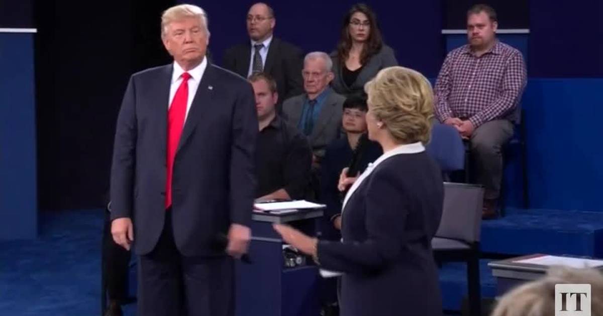 Trump Threatens To Jail Clinton As Second Us Debate Turns Ugly The