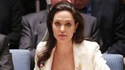 UN aid chief and Angelina Jolie urge action on Syria