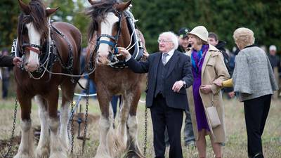 Áras candidates press the flesh at National Ploughing Championships