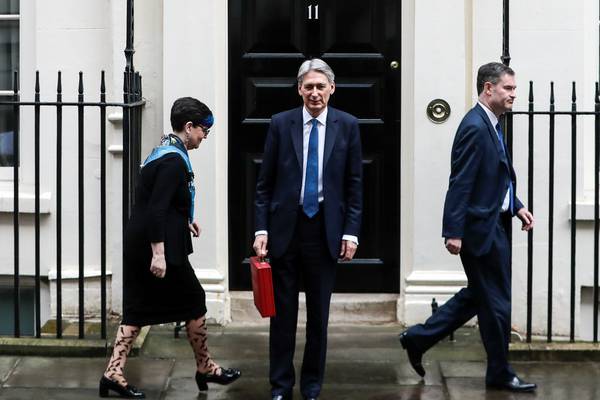 Brexit storm looms over Hammond’s maiden budget voyage