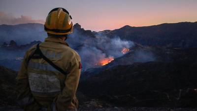 Gran Canaria wild fire ‘losing strength’, island’s president says