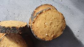 Beth O’Brien’s lemon and poppy seed shortbread biscuits