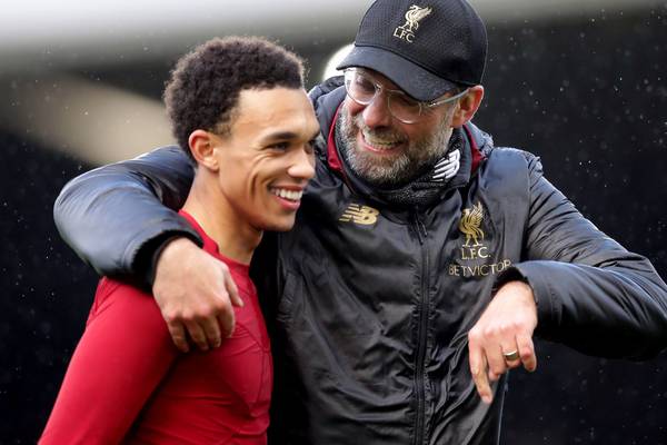 Trent Alexander-Arnold an injury doubt for Spurs game