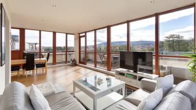 Balcony bliss and mountain views from Rathfarnham penthouse for €500k