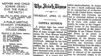 On this day 70 years ago The Irish Times published its most famous editorial