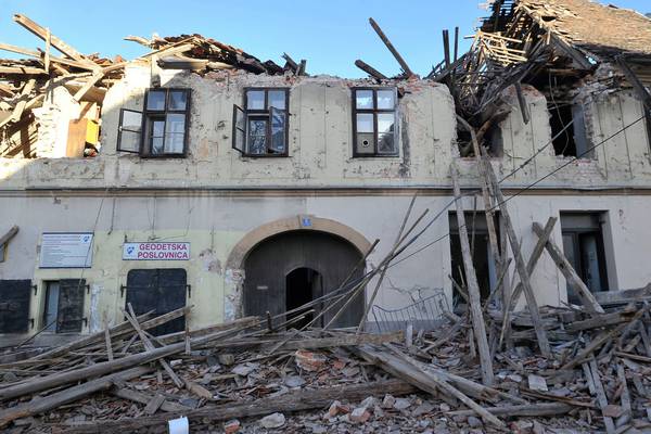 Six killed and many injured as earthquake strikes Croatia
