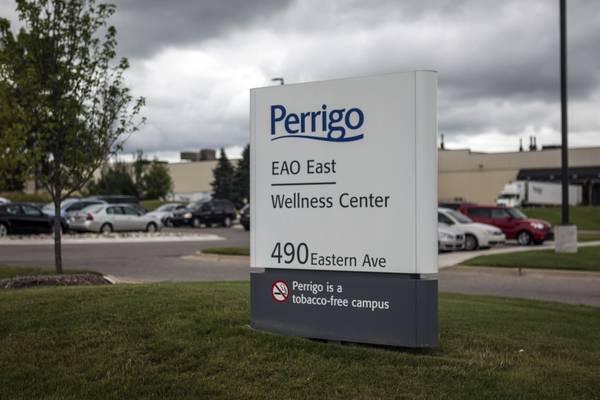 Perrigo mulls over appeal path to pursue on €1.64bn tax bill