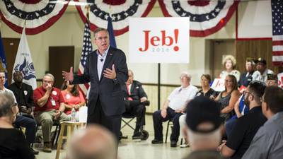 Maureen Dowd: Jeb put in  shade by the antics of the Trumpster