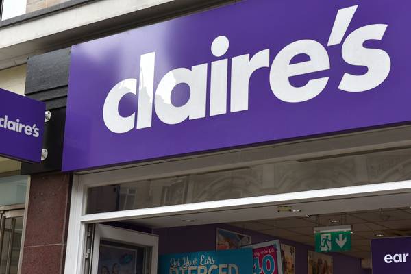 Claire’s considers raft of UK shop closures as high street declines