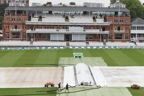 Lord’s suffers first washout in 17 years as second Test is stalled
