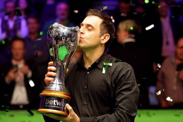 O’Sullivan vows to keep making history after lifting seventh UK title