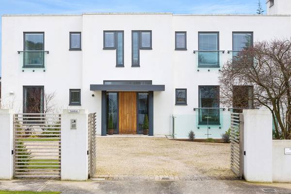 Modernist-inspired house with 21st-century finish in Foxrock for €2.25m