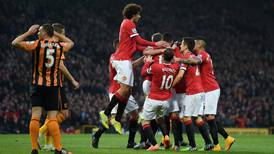 Manchester United cruise to victory against Hull