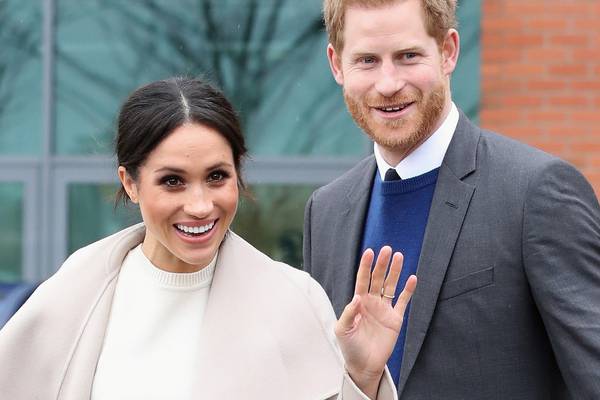 Prince Harry and ‘great addition’ Meghan Markle visit Belfast