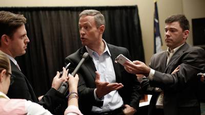 Martin O’Malley making noise to be heard over Hillary hubbub