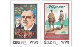 Two new stamps mark centenary of  first World War