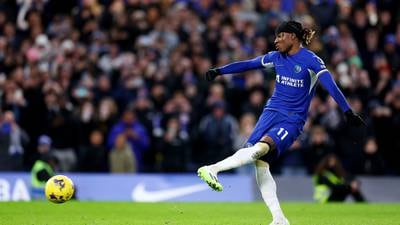 Noni Madueke nets late penalty as Chelsea edge Crystal Palace at Stamford Bridge 