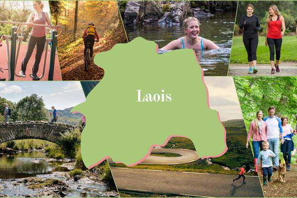 Co Laois: one walk, one run, one hike, one swim, one cycle, one park and one outdoor gym