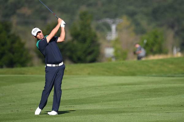 Course specialist Slattery one off leader Green at Czech Masters
