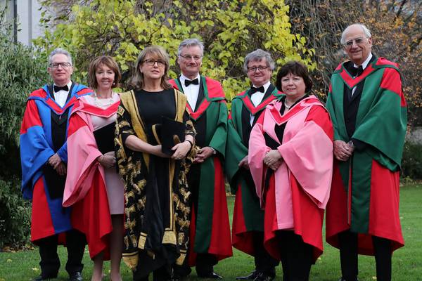 Fintan O’Toole conferred with honorary degree by Trinity College