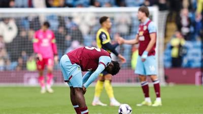 Frustration growing as Burnley lose for 11th time at Turf Moor