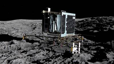 Dormant comet lander Philae wakes from hibernation