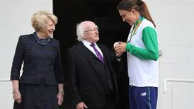Presidental reception for Team Ireland has some notable absentees
