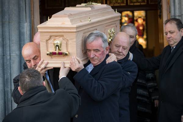 President joins mourners at Séamus Pattison’s funeral