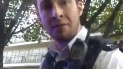 Filmed confrontation between London police officer and motorist investigated