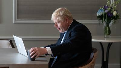 Boris Johnson denies Britain is facing an economic crisis