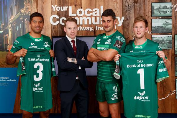 Connacht Rugby scores sponsorship deal with Bank of Ireland