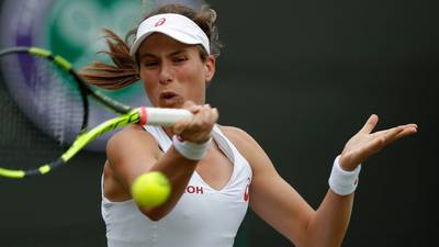 Wimbledon: Unloved Jo Konta is upbeat and offers a credible threat