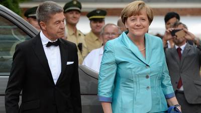 Angela Merkel supplies Wagnerian drama at Bayreuth