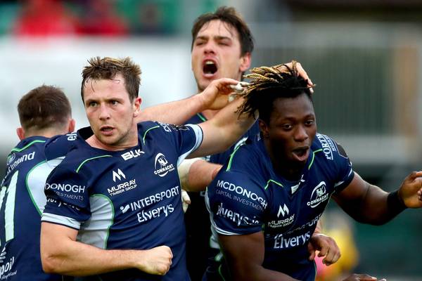 Connacht hold their nerve for home win over Scarlets