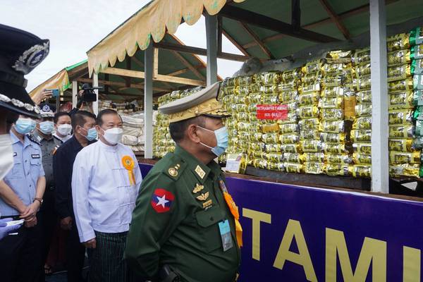 How Myanmar’s coup fuelled a rise in the illegal drugs trade