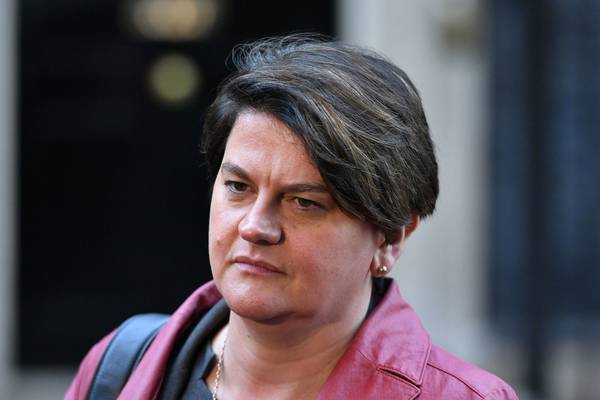 Arlene Foster says DUP will not back May’s Brexit deal
