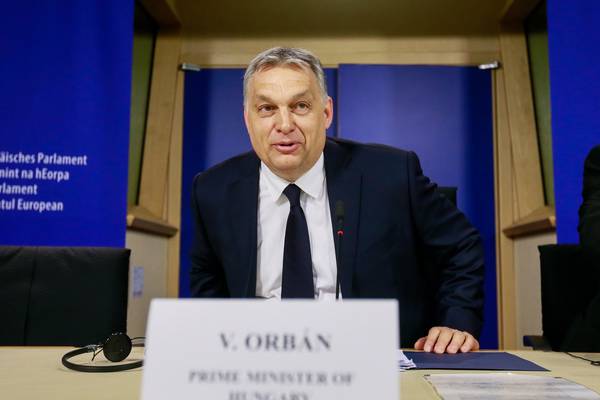 Hungary’s ruling party suspended from powerful EU group