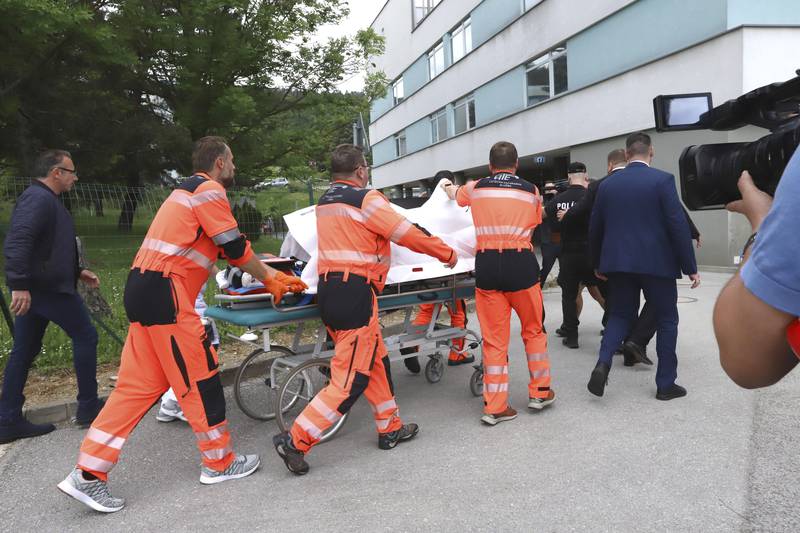 Slovakia’s prime minister in ‘life-threatening condition’ after being shot ‘multiple times’
