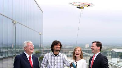 Inventor gives Ted talk at State Street in Dublin