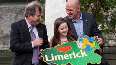 Limerick girl (11)  wins competition to design lapel pin promoting city