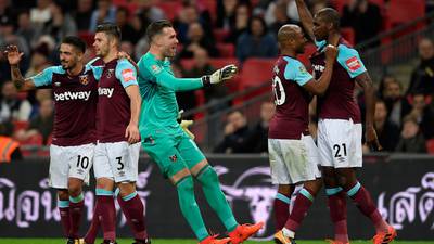 Hammers battle back at Wembley to relieve pressure on Bilic