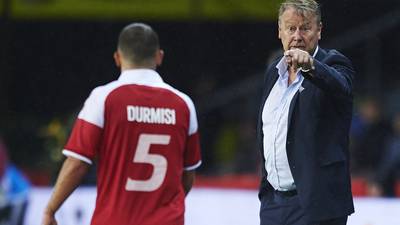 Hareide takes Denmark into playoffs with point to prove