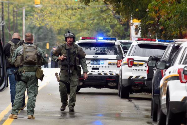 Pittsburgh synagogue shooting: suspected gunman charged with murder