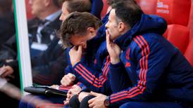 No answers from Van Gaal as Stoke deepen United’s misery