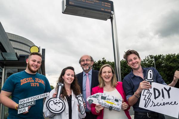 On the bus around Europe with campaigning Irish scientists