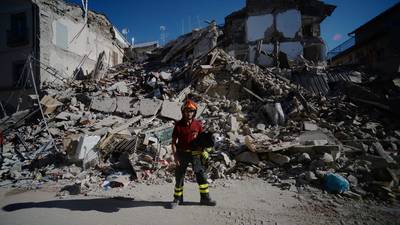 Italian villagers are overwhelmed by scale of quake tragedy