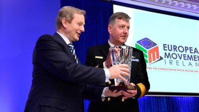 Defence Forces receive award for humanitarian work