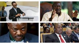 African leaders  roll back presidential term limits