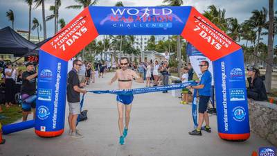 Irish man runs seven marathons from Antarctica to Miami