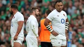 Billy Vunipola makes it into this week’s gallery of ‘D’oh! Did I really do that?’ no arm tacklers
